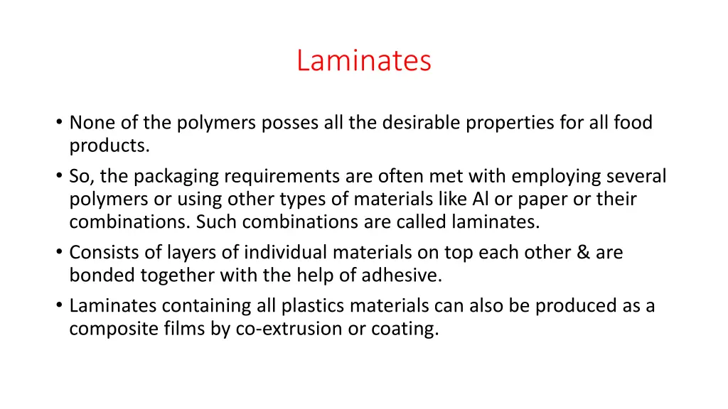 laminates