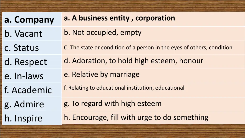 a a business entity corporation