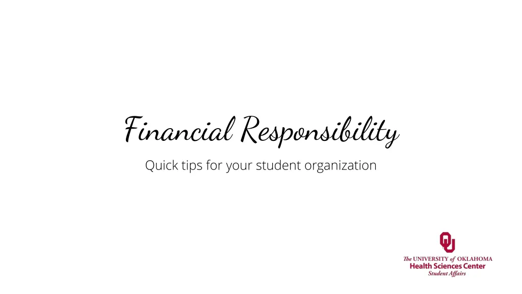 financial responsibility