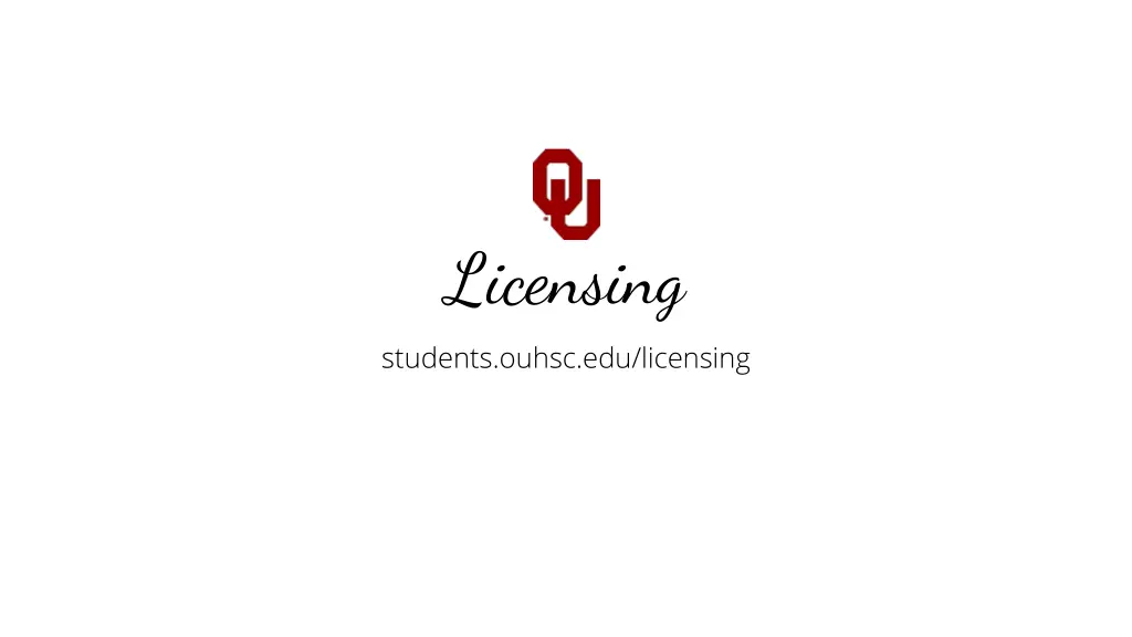 licensing