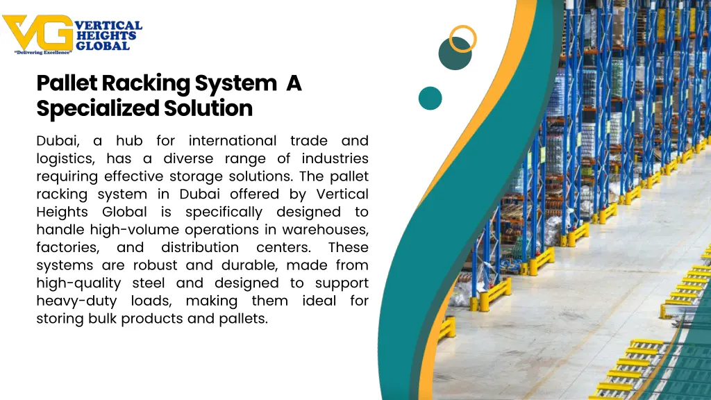 pallet racking system a specialized solution