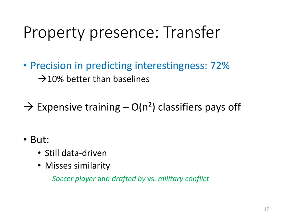 property presence transfer