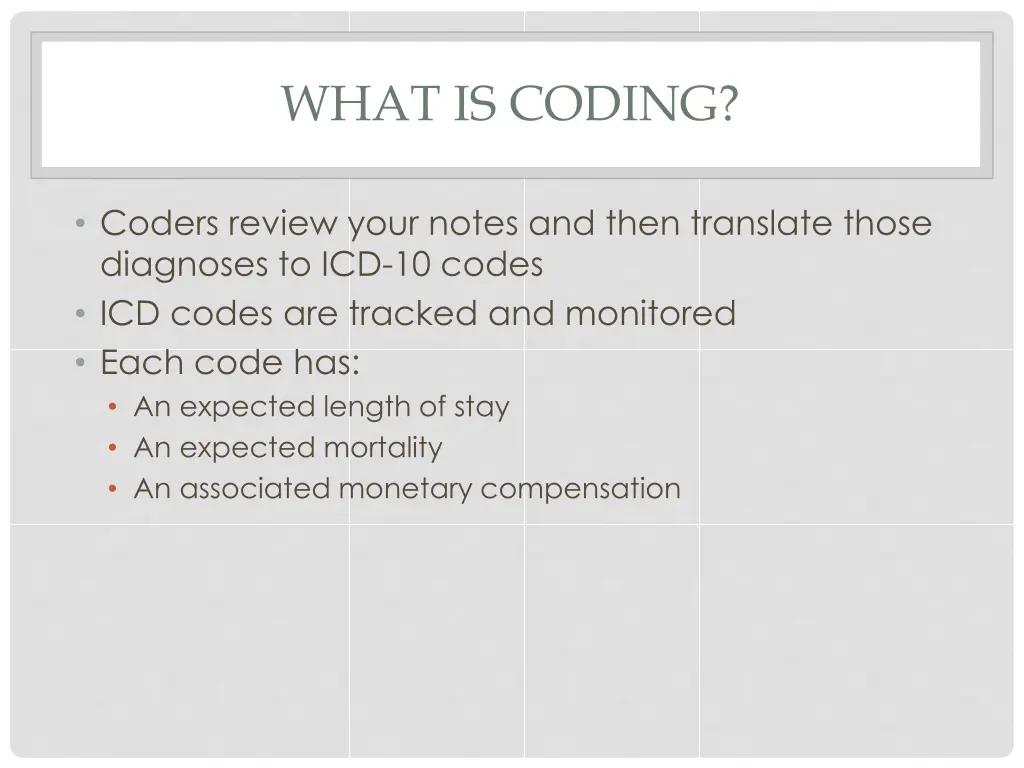 what is coding