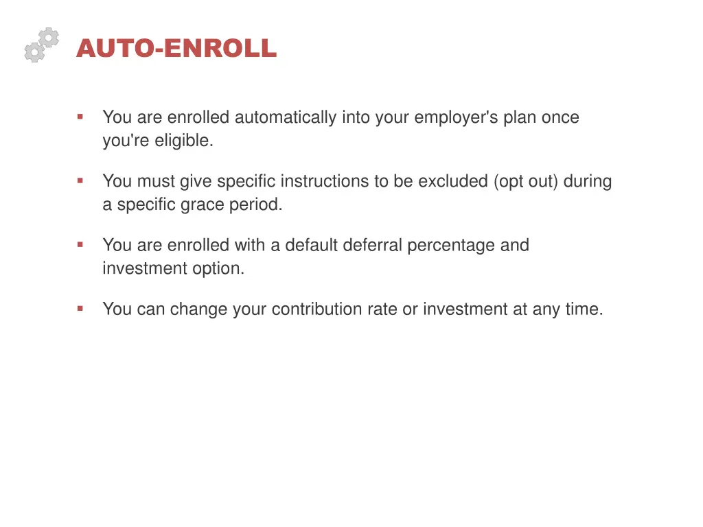 auto enroll