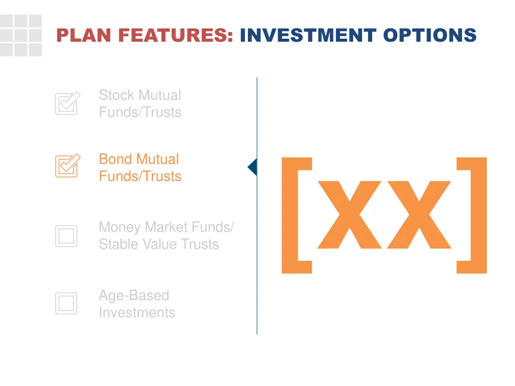 plan features investment options 1