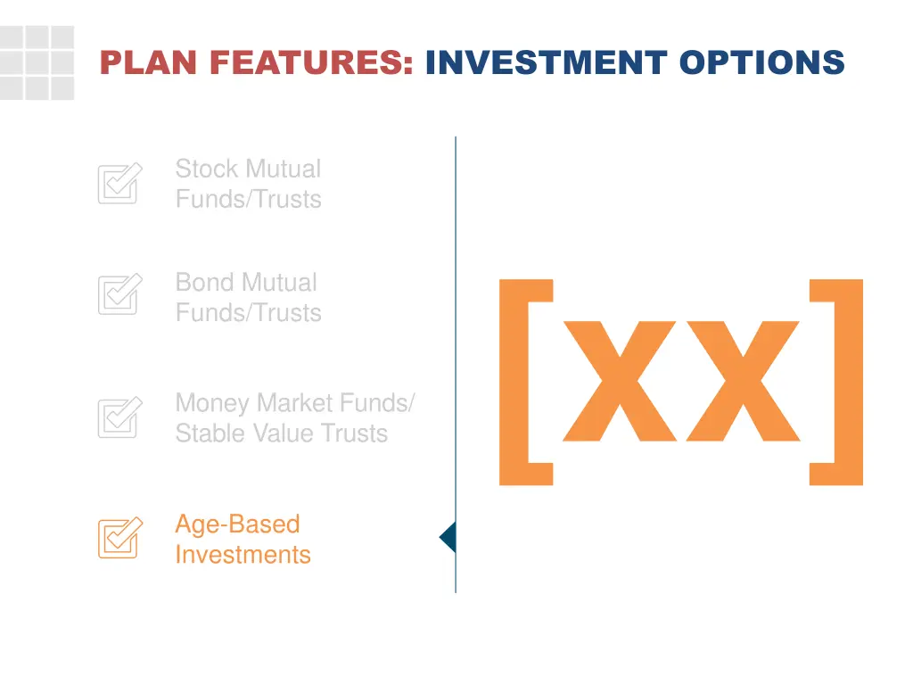 plan features investment options 3