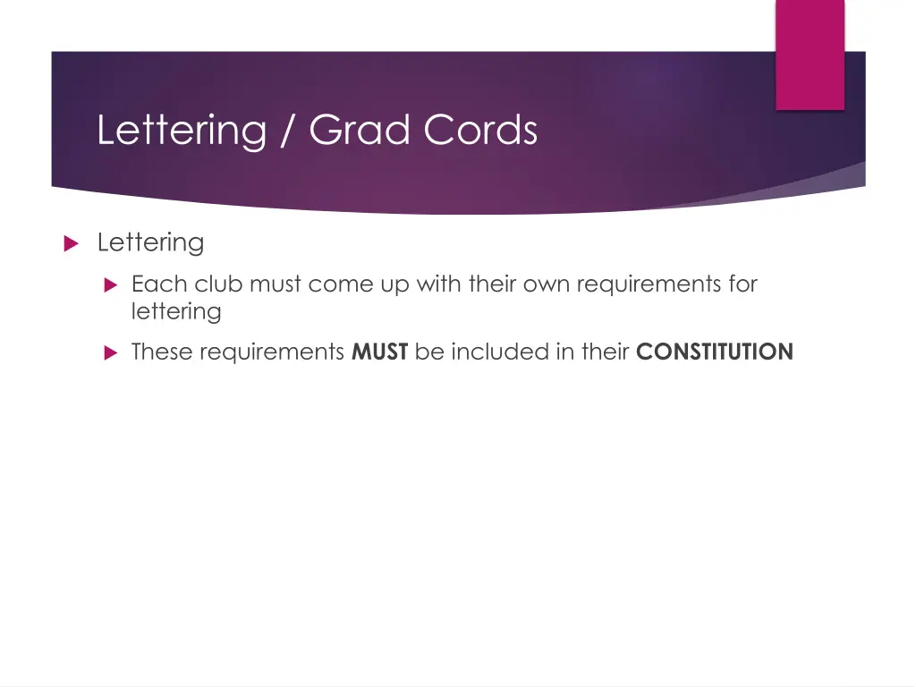 lettering grad cords