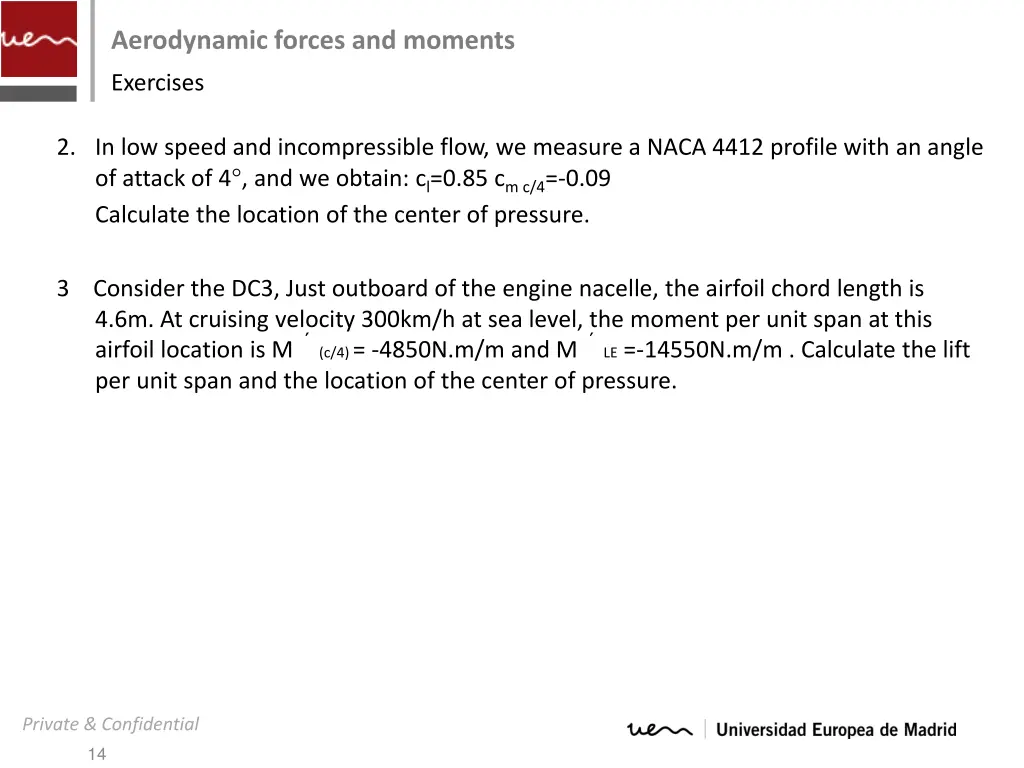 aerodynamic forces and moments 13