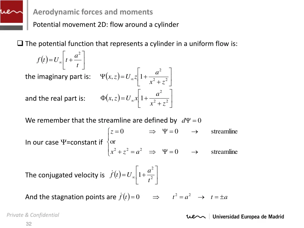 aerodynamic forces and moments 31