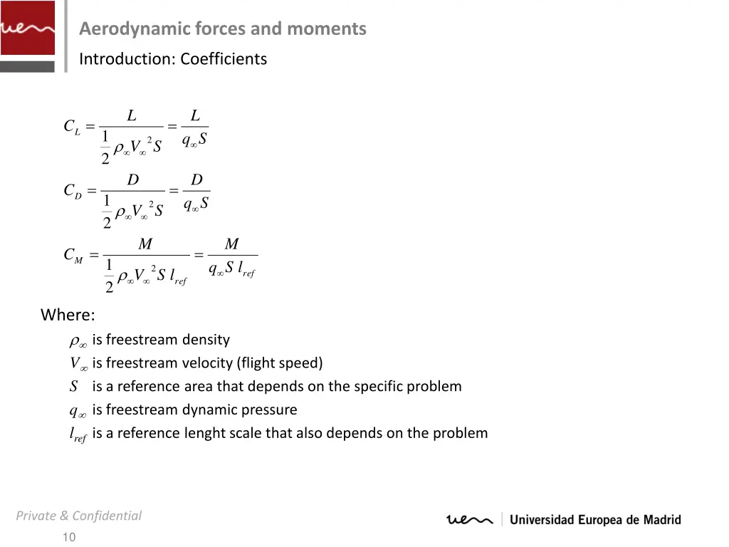 aerodynamic forces and moments 9