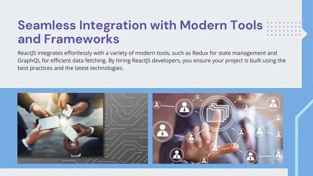 seamless integration with modern tools