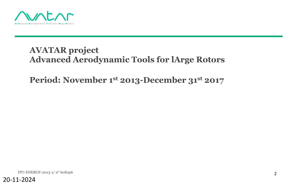 avatar project advanced aerodynamic tools