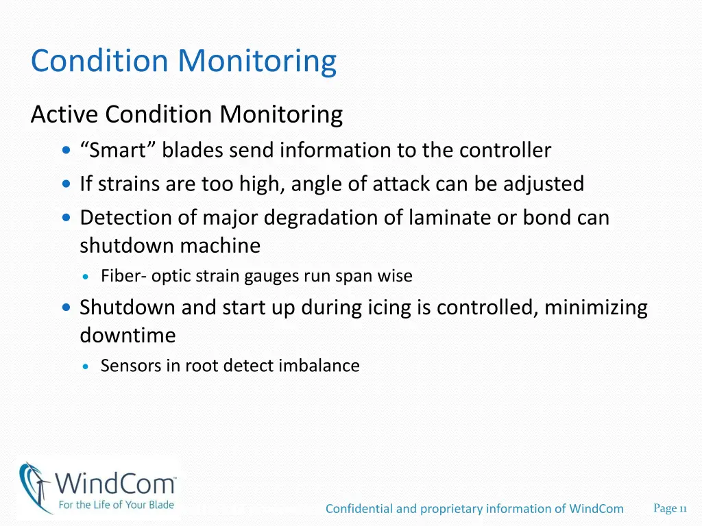 condition monitoring