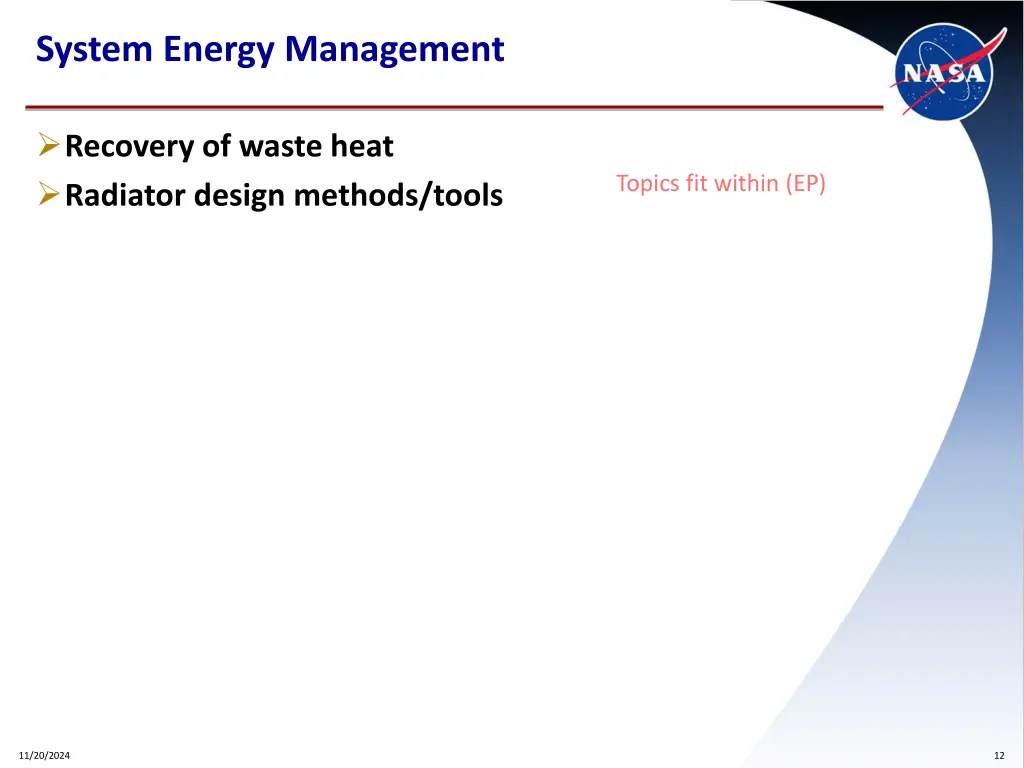 system energy management