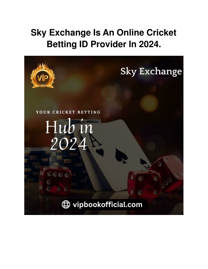 sky exchange is an online cricket betting