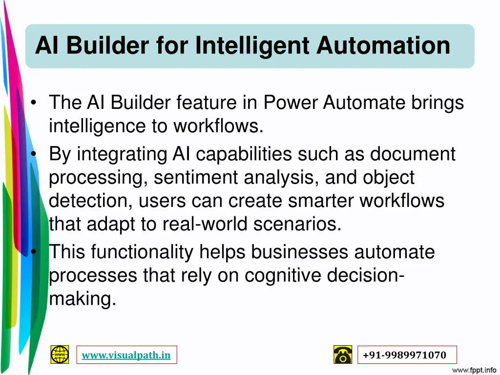 ai builder for intelligent automation