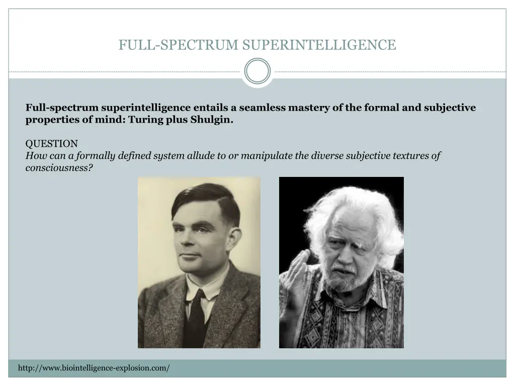 full spectrum superintelligence