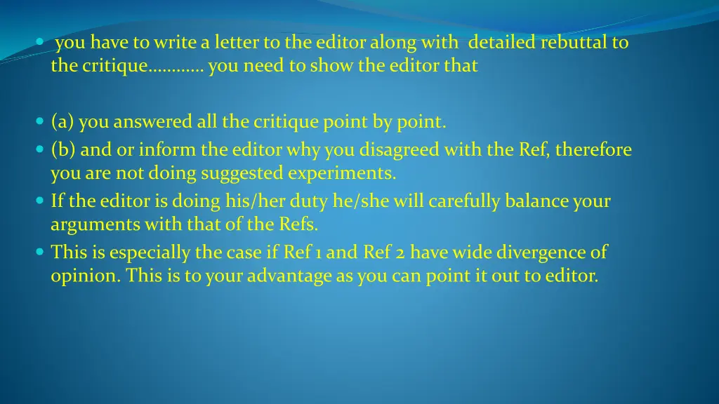 you have to write a letter to the editor along