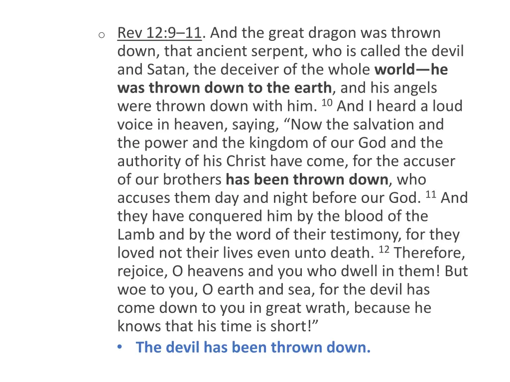 o rev 12 9 11 and the great dragon was thrown