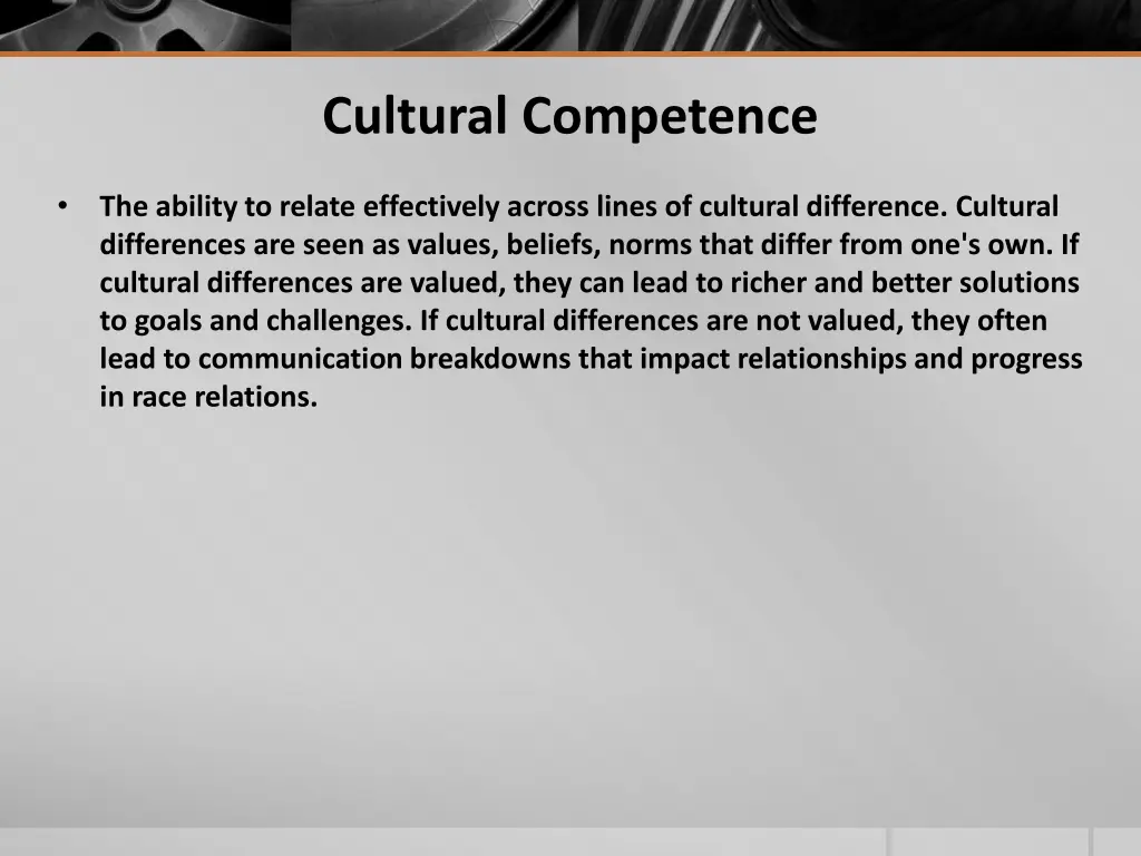 cultural competence