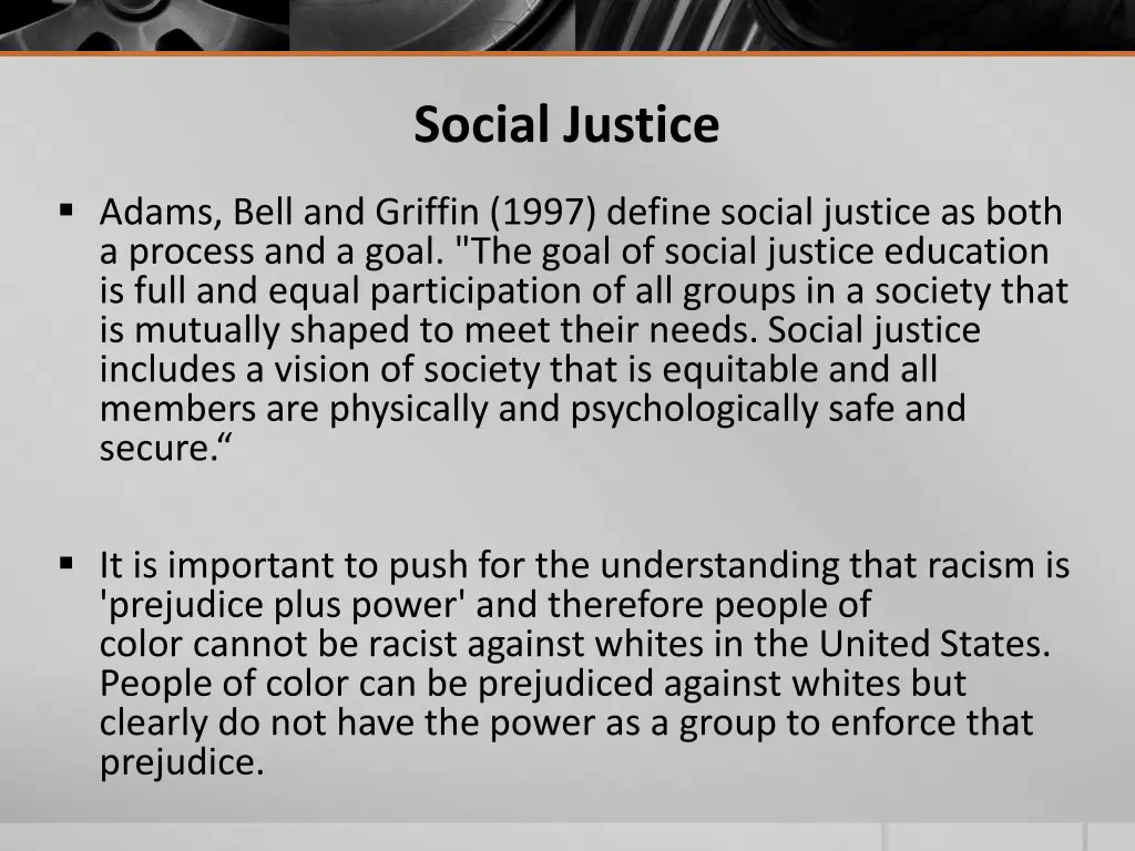 social justice