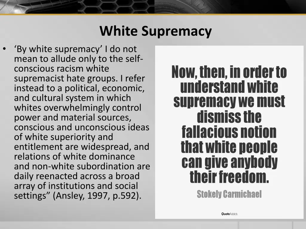 white supremacy