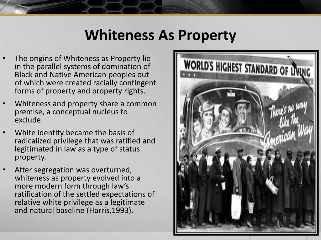 whiteness as property