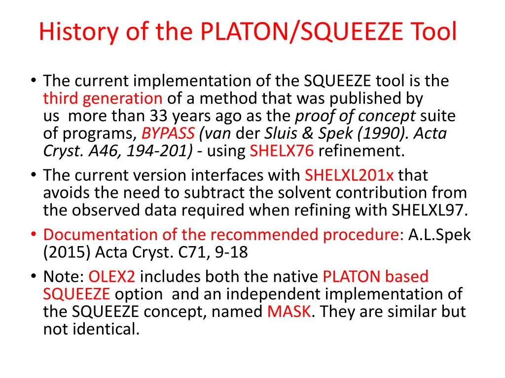 history of the platon squeeze tool