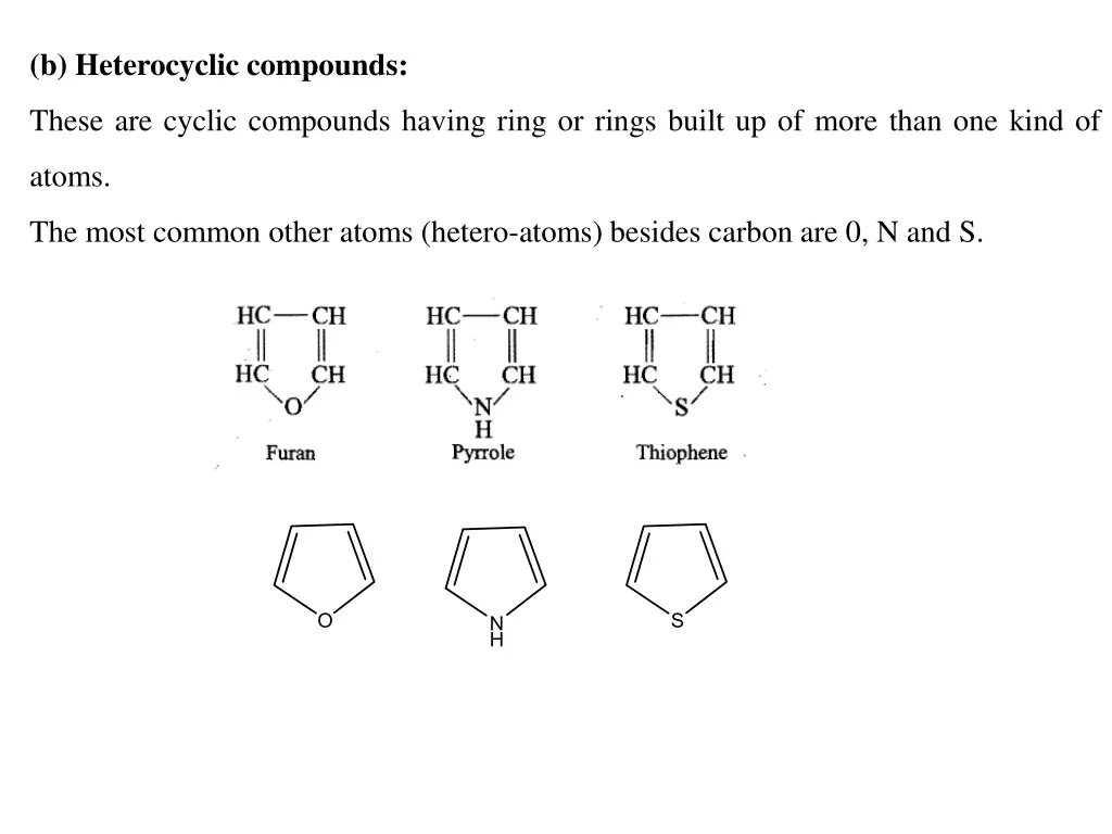 b heterocyclic compounds