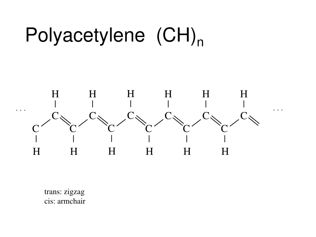 polyacetylene ch n