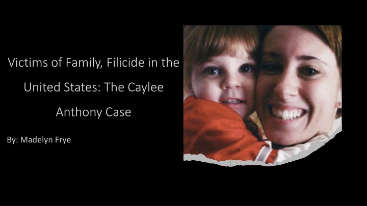 victims of family filicide in the