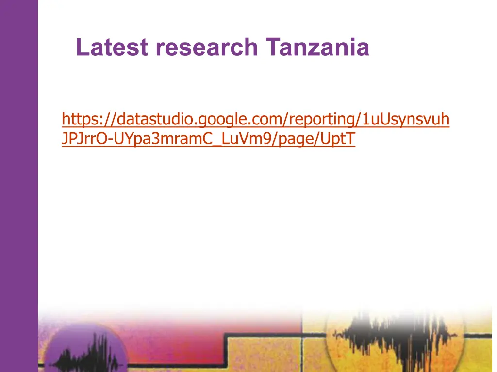 latest research tanzania