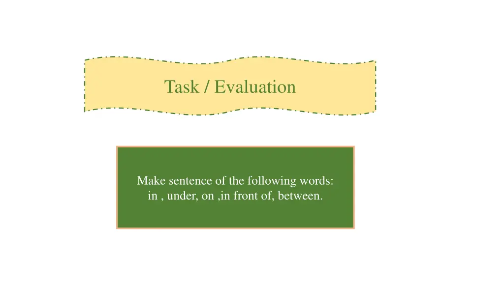 task evaluation