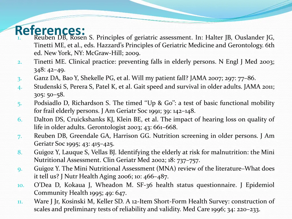 references 1 reuben db rosen s principles