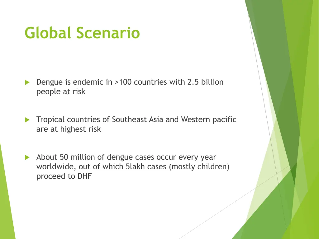 global scenario