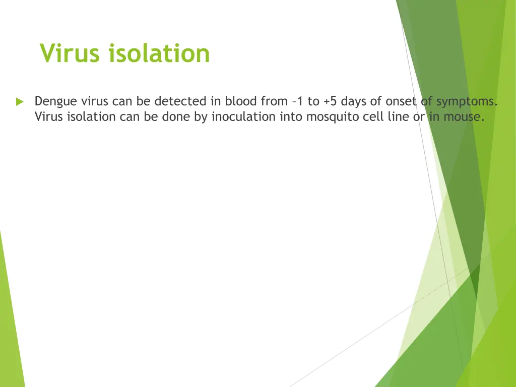 virus isolation