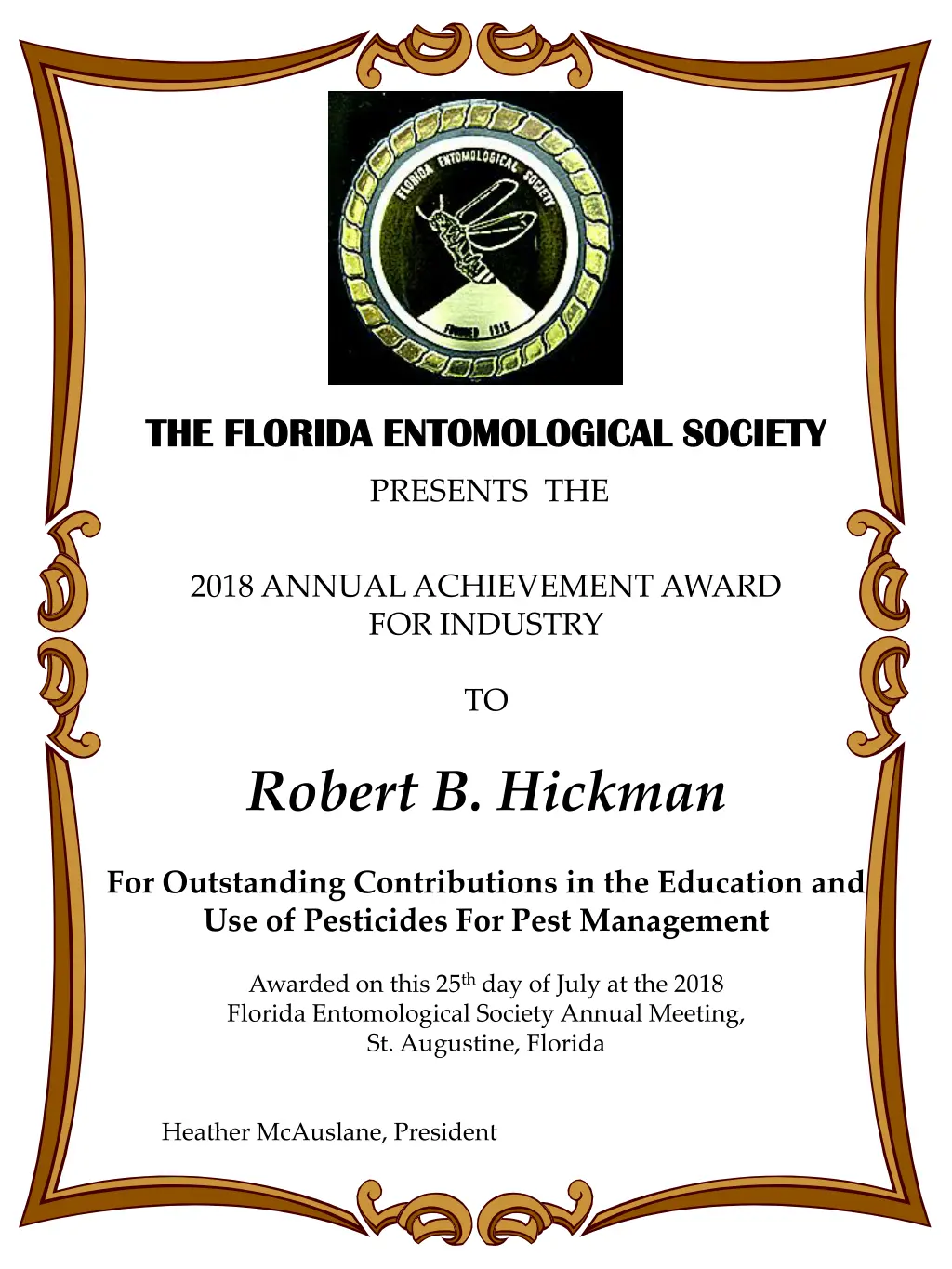 the florida entomological society the florida 2