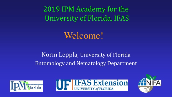 2019 ipm academy for the university of florida