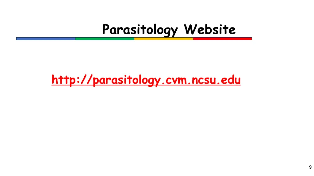 parasitology website