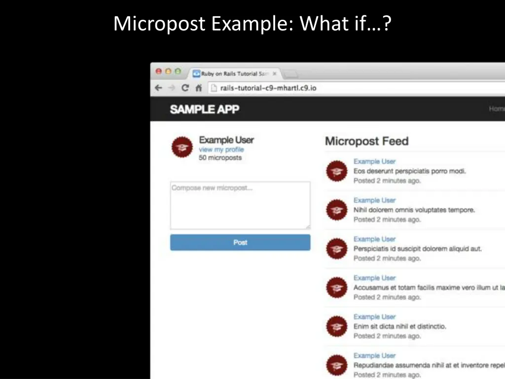 micropost example what if