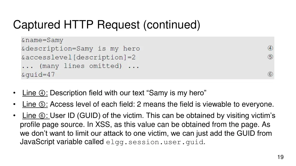 captured http request continued