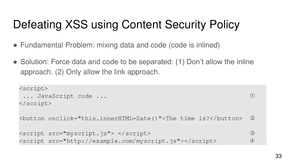 defeating xss using content security policy