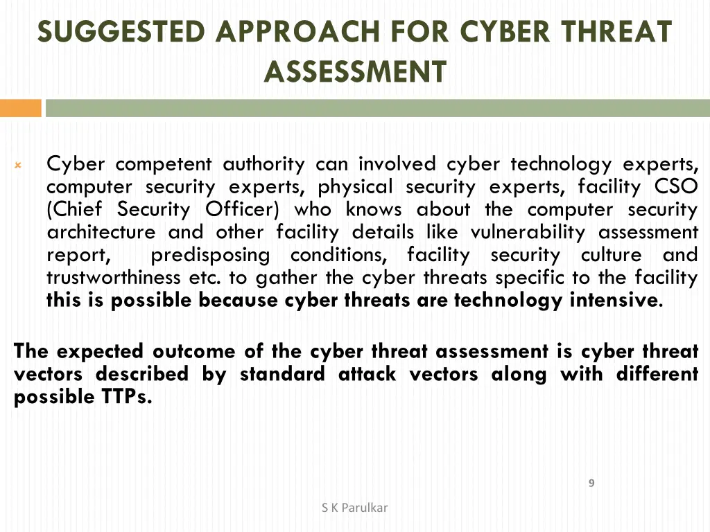 suggested approach for cyber threat assessment 2