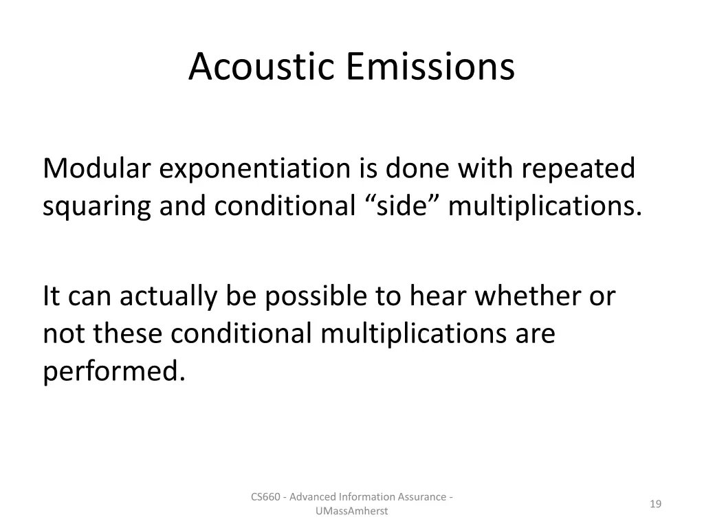 acoustic emissions 1