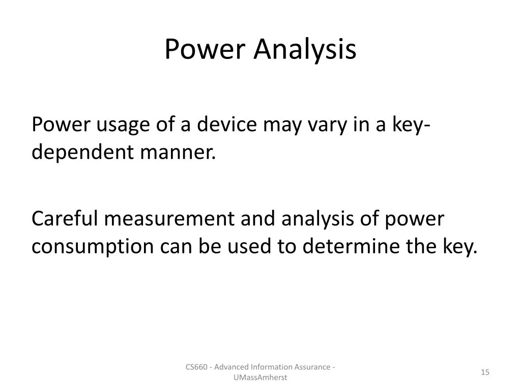 power analysis 1