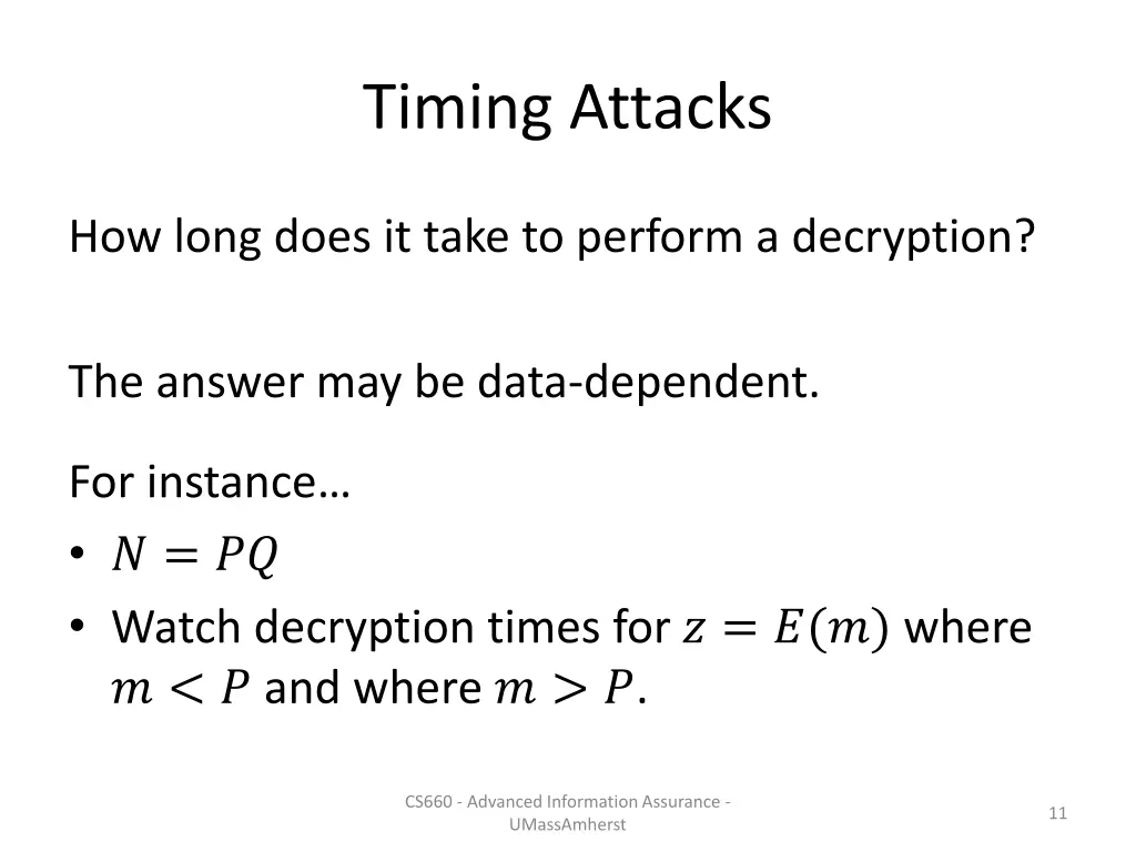 timing attacks 4