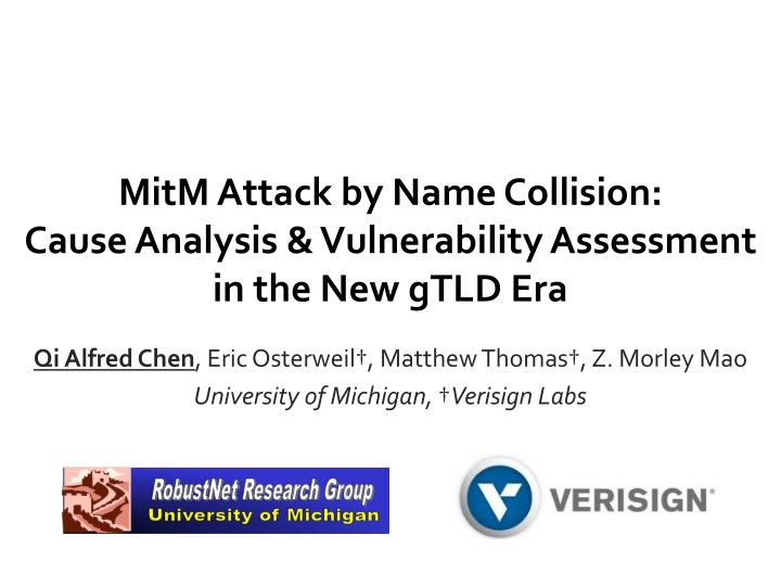 mitmattack by name collision cause analysis