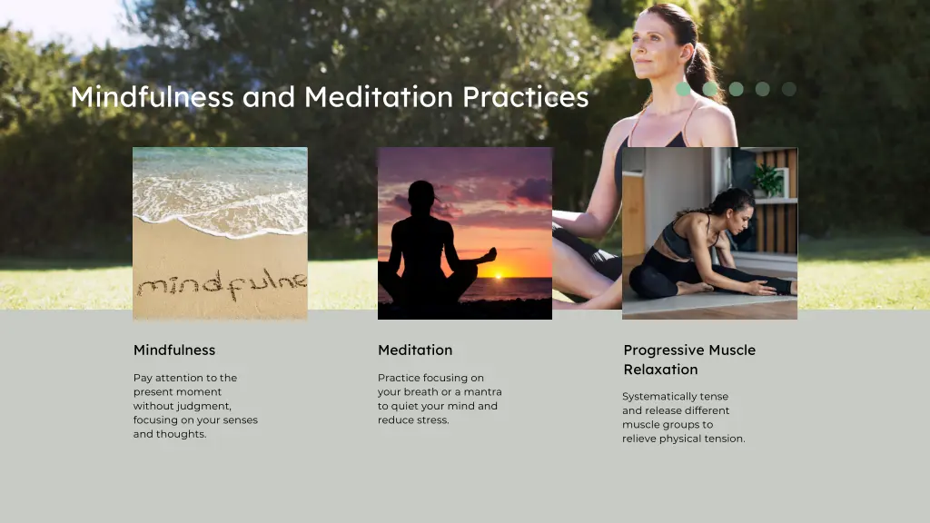 mindfulness and meditation practices