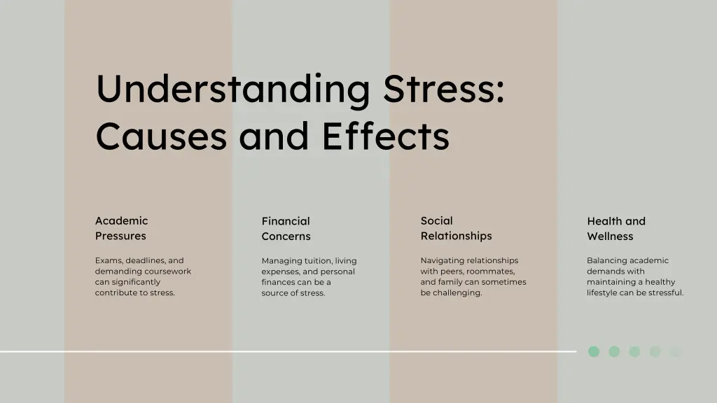 understanding stress causes and effects