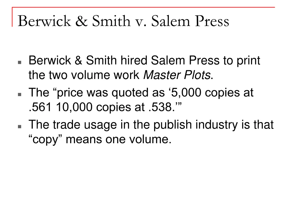 berwick smith v salem press